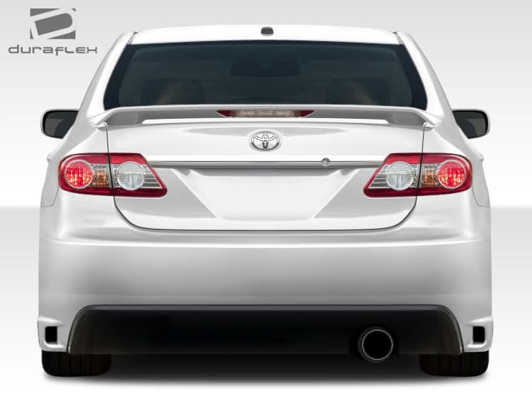 2011-2013 Toyota Corolla GT Concept Style Rear Bumper Cover - FRP
