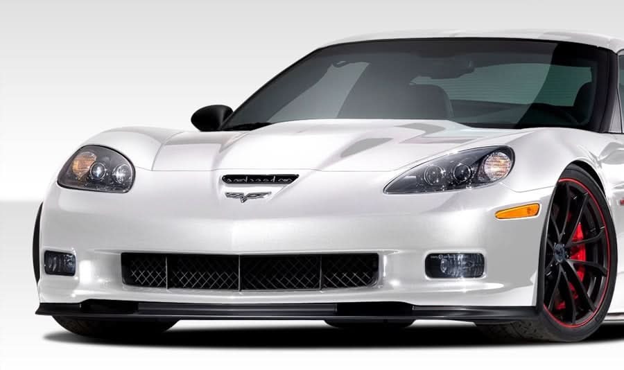 2005-2013 Chevrolet Corvette C6 Z06 GS ZR1 GT500 Style Front Lip - FRP
