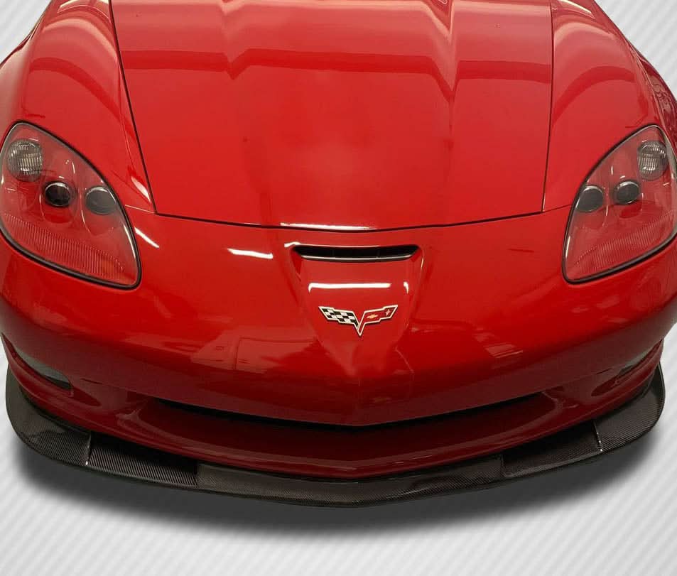 2005-2013 Chevrolet Corvette GT500 Style Front Lip Spoiler