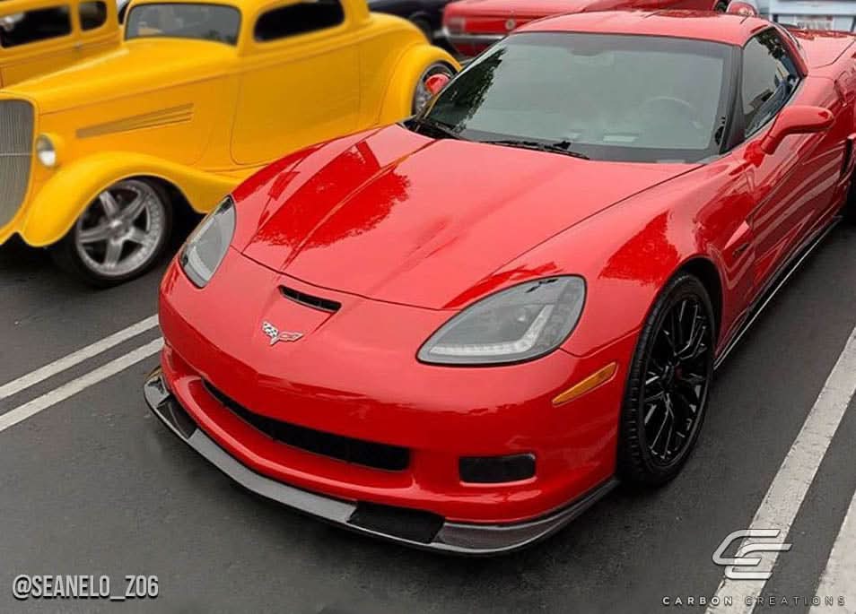2005-2013 Chevrolet Corvette GT500 Style Front Lip Spoiler