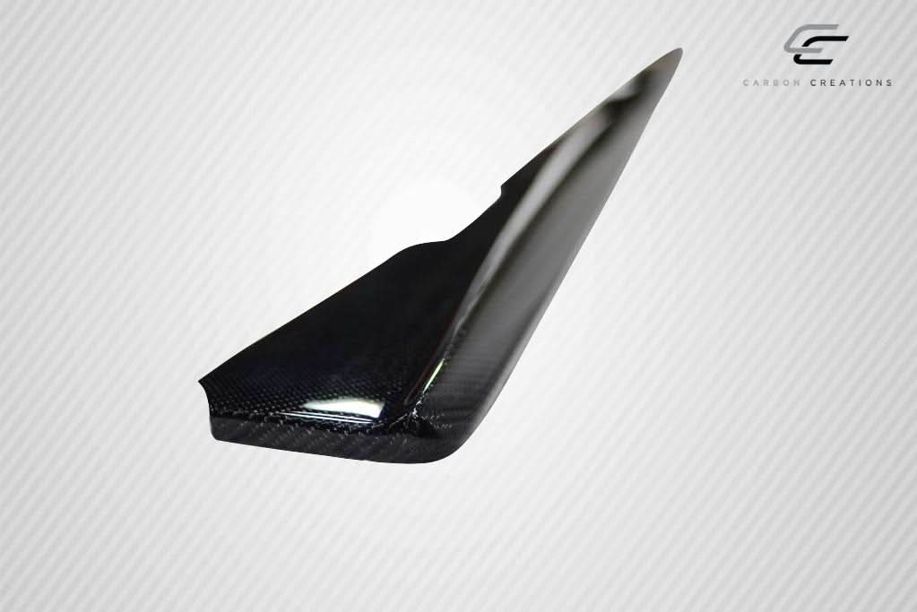 2005-2013 Chevrolet Corvette GT500 Style Side Skirt Splitters - Carbon Fiber