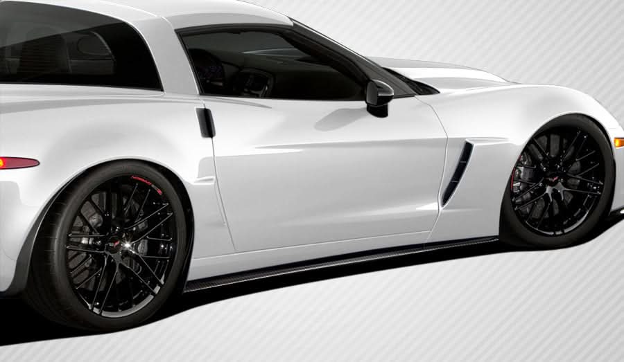 2005-2013 Chevrolet Corvette GT500 Style Body Kit - 4 Piece Carbon Fiber