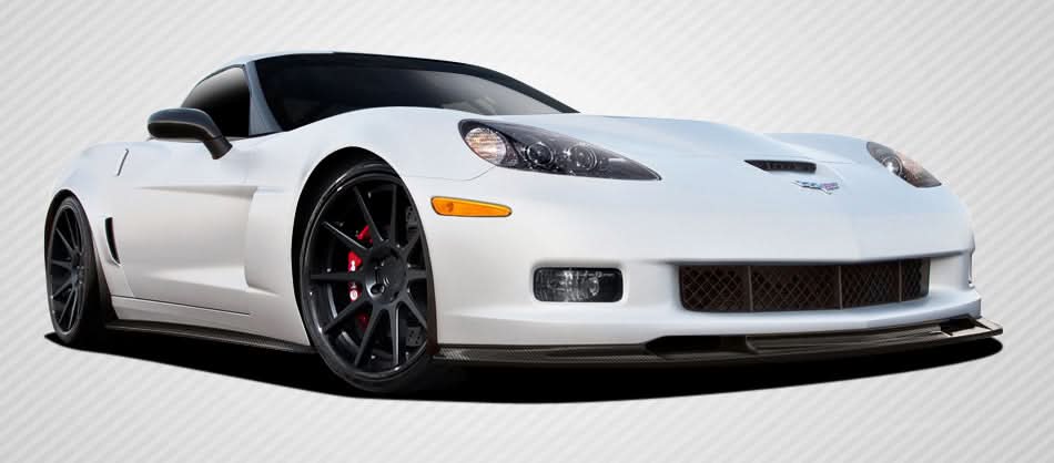 2005-2013 Chevrolet Corvette GT500 Style Body Kit - 4 Piece Carbon Fiber