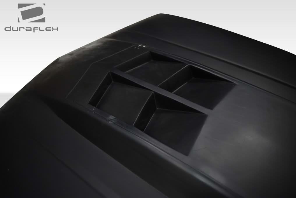 1982-1992 Chevrolet Camaro ZL1 Look Hood - 1 Piece - FRP
