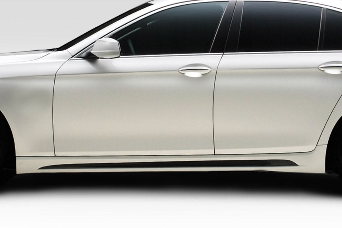 2011-2016 BMW 5 Series F10 Eros Version 1 Style Side Skirts - FRP