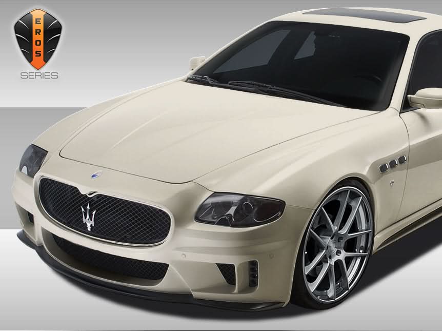 2005-2008 Maserati Quattroporte Eros Style Front Bumper Cover - FRP