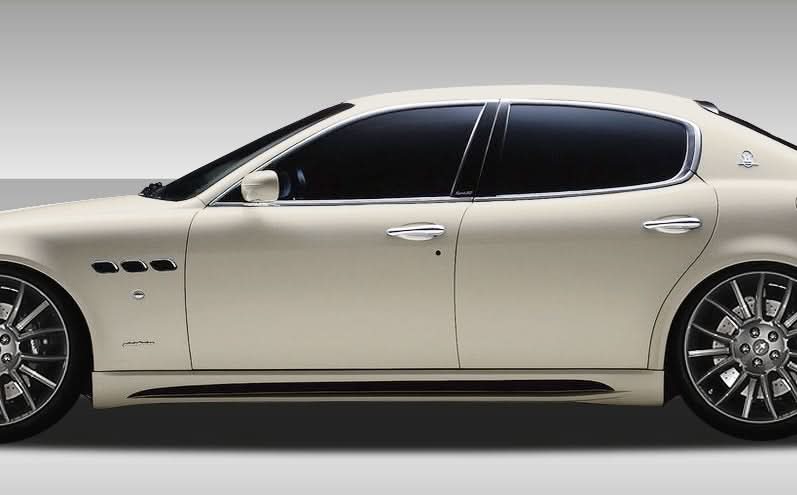 2005-2008 Maserati Quattroporte Eros Style Side Skirts - FRP