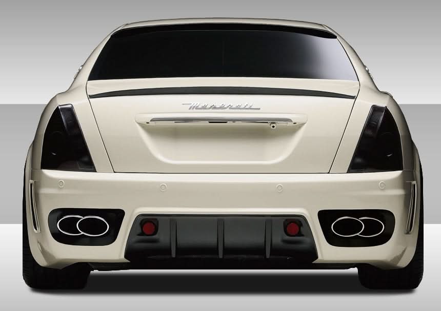 2005-2008 Maserati Quattroporte Eros Version 1 Style Rear Bumper - FRP