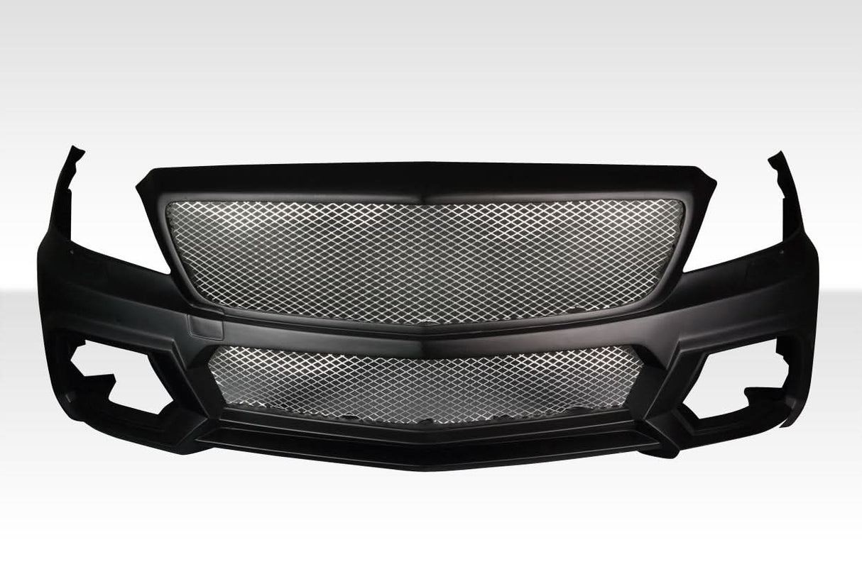 2012-2015 Mercedes CLS Class Eros Version 1 Style Front Bumper Cover - FRP