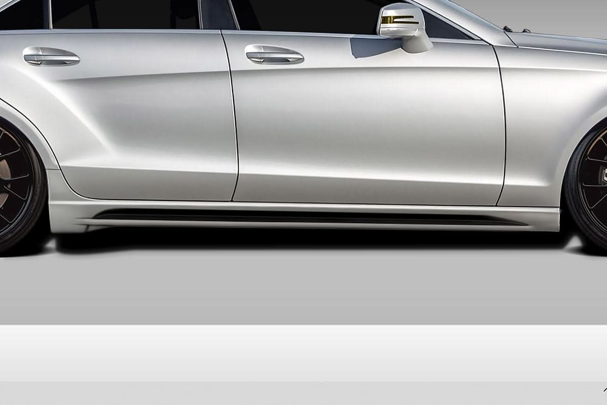 2012-2015 Mercedes CLS Class C218 W218 Eros Style Rear Bumper - FRP