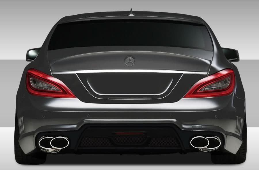 2012-2015 Mercedes CLS Class C218 W218 Eros Style Rear Bumper - FRP