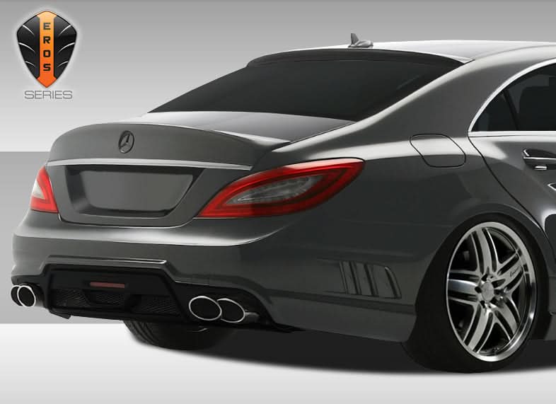 2012-2015 Mercedes CLS Class C218 W218 Eros Style Rear Bumper - FRP