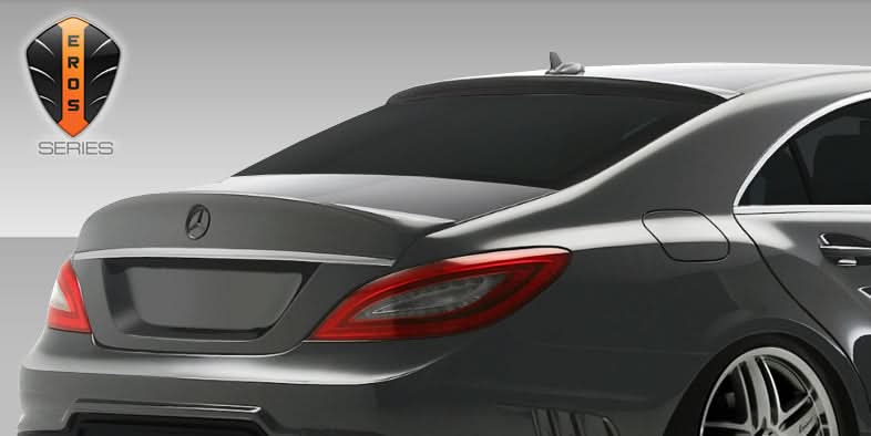 2012-2015 Mercedes CLS Class Eros Version 1 Style Wing Spoiler - FRP
