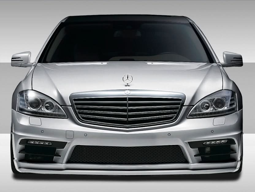 2010-2013 Mercedes S Class W221 Eros Version 2 Style Front Bumper - FRP