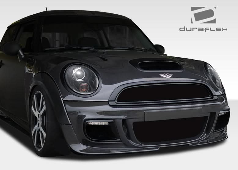 2007-2015 Mini Cooper DL-R Style Front Bumper Cover 3 Piece - FRP