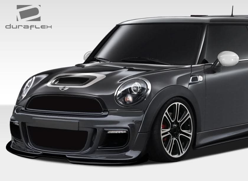 2007-2015 Mini Cooper DL-R Style Front Lip Under Spoiler Air Dam - FRP