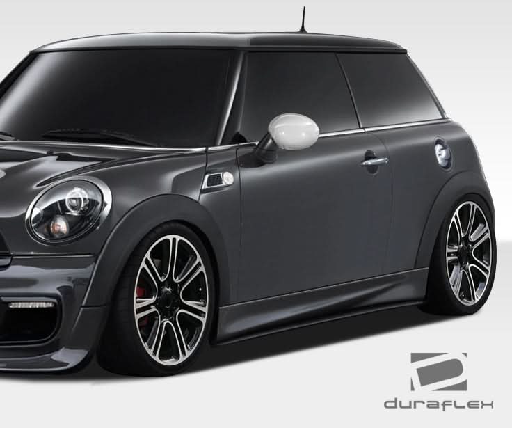 2007-2015 Mini Cooper DL-R Style Side Skirts Rocker Panels - FRP