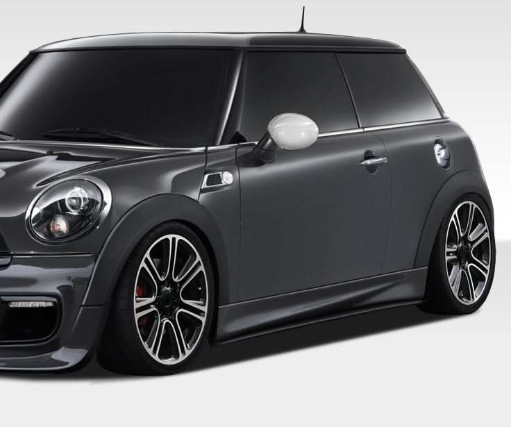 2007-2015 Mini Cooper DL-R Style Side Skirt Splitters - 2 Piece