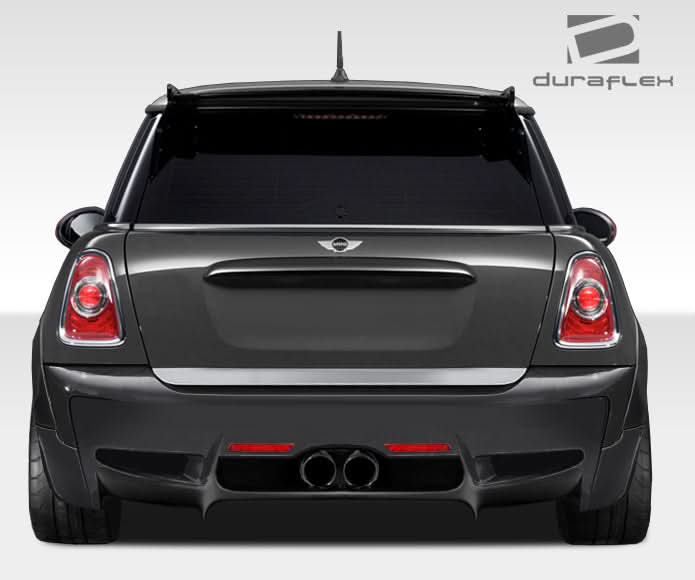2007-2015 Mini Cooper DL-R Style Rear Bumper Cover - 1 Piece - FRP