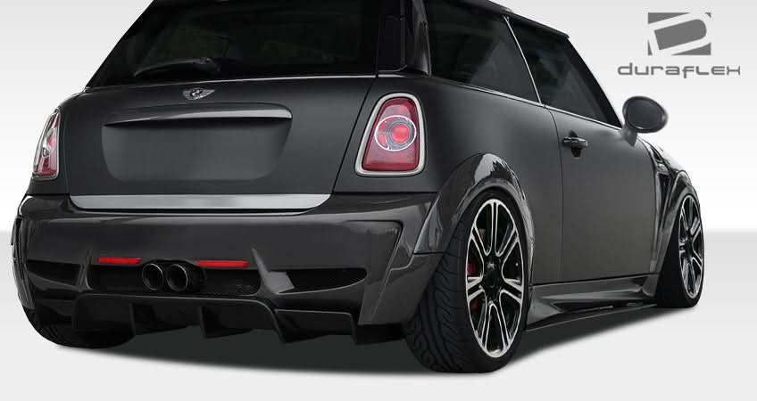 2007-2015 Mini Cooper DL-R Style Rear Diffuser - FRP