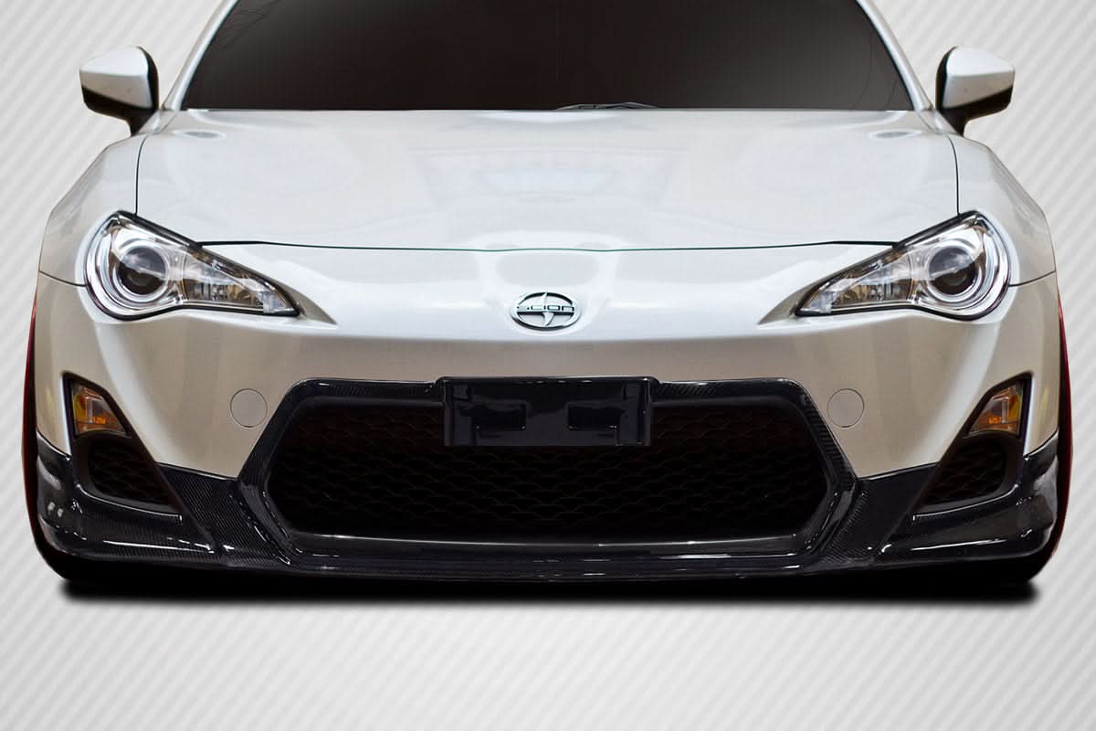2013-2016 Scion FR-S TD3000 Style Front Lip Under Spoiler - Carbon