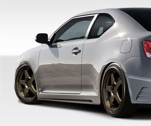 2011-2015 Scion tC GT-R Style Side Skirts Rocker Panels - FRP