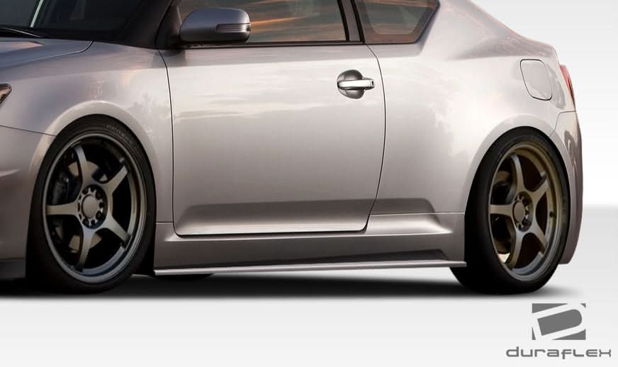2011-2015 Scion tC GT-R Style Side Skirts Rocker Panels - FRP