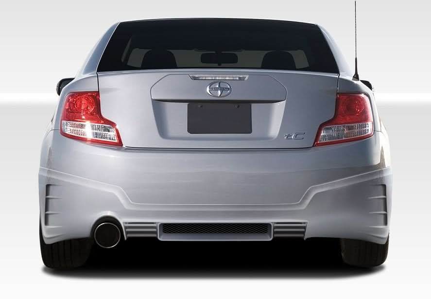 2011-2013 Scion tC GT-R Style Rear Bumper Cover - 1 Piece - FRP