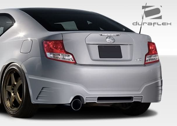 2011-2013 Scion tC GT-R Style Rear Bumper Cover - 1 Piece - FRP