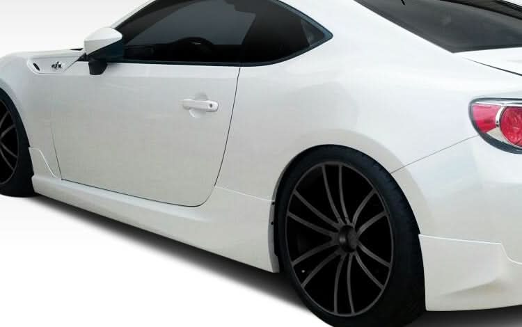 2013-2020 Scion FR-S Toyota 86 Subaru BRZ X-5 Style Side Skirts - FRP