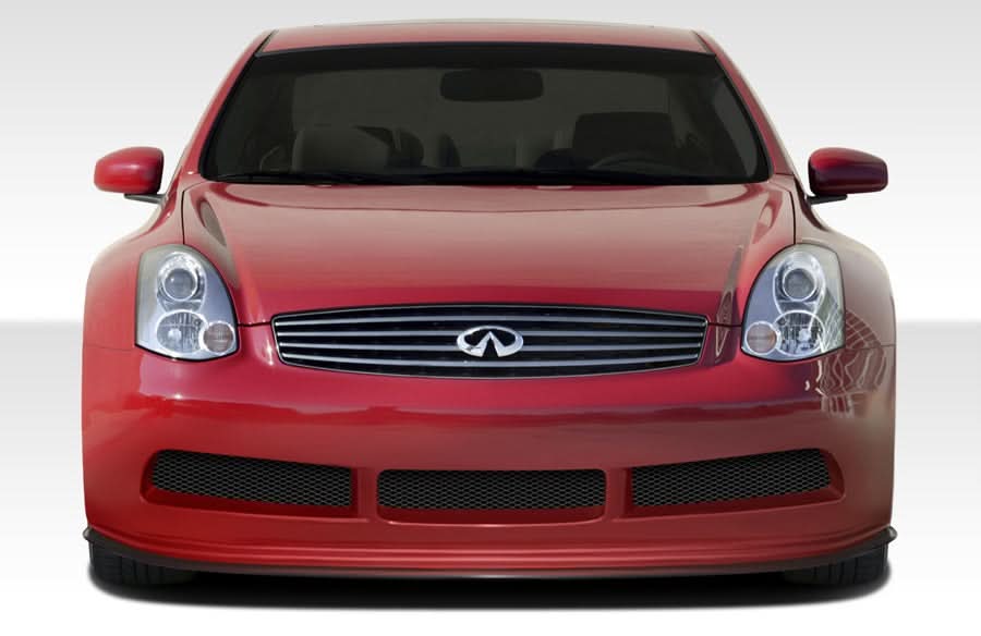 2003-2007 Infiniti G35 GT500 Style Wide Body Front Bumper - FRP