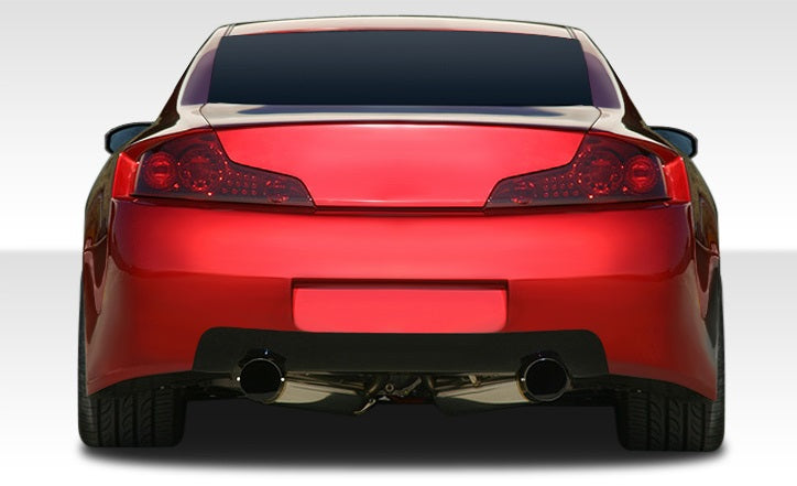 2003-2007 Infiniti G35 GT500 Style Wide Body Rear Bumper Cover - FRP