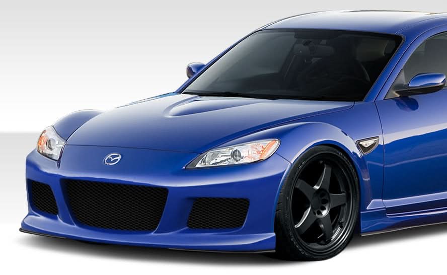 2009-2011 Mazda RX-8 M-1 Speed Style Front Bumper Cover - FRP