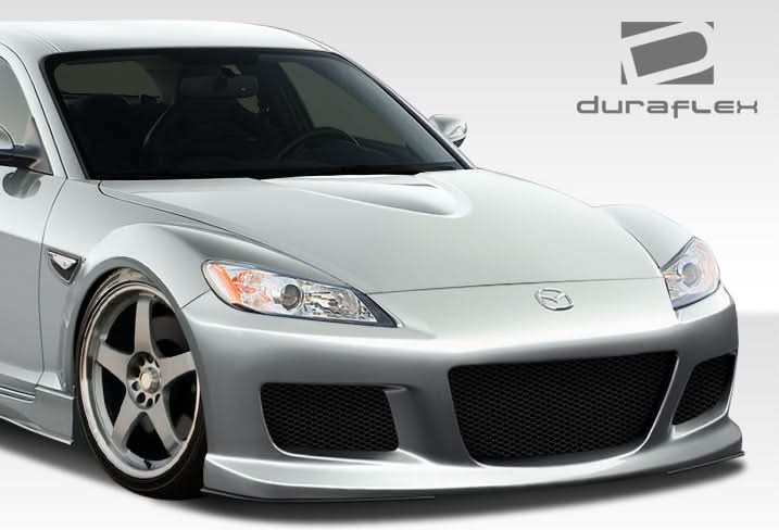 2009-2011 Mazda RX-8 M-1 Speed Style Front Bumper Cover - FRP