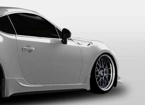 2013-2020 Toyota 86 TD3000 Style Side Skirts - 2 Piece - FRP