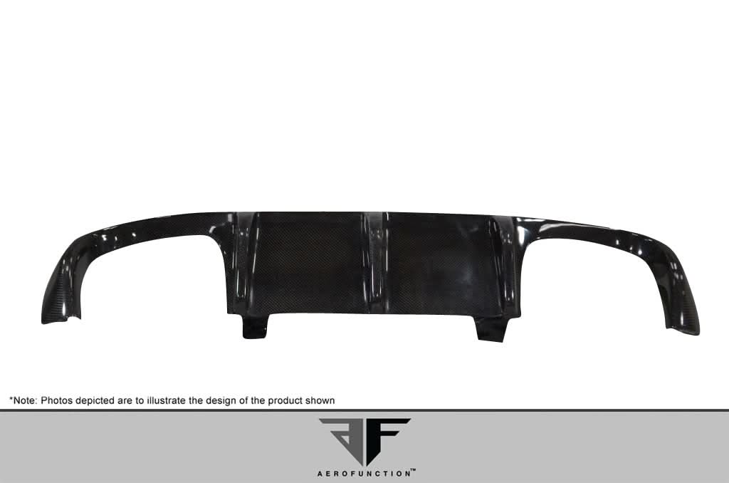 2008-2013 BMW M3 AF-1 Style Rear Diffuser - Carbon Fiber