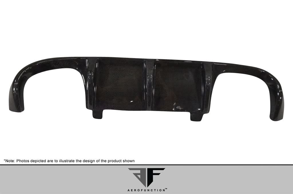 2008-2013 BMW M3 AF-1 Style Rear Diffuser - Carbon Fiber