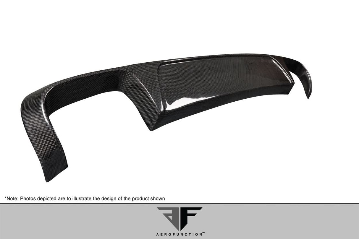 2005-2008 Porsche 911 Carrera AF-1 Style Rear Diffuser - Carbon Fiber