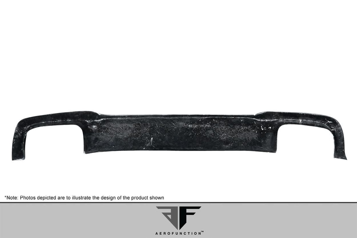 2005-2008 Porsche 911 Carrera AF-1 Style Rear Diffuser - Carbon Fiber