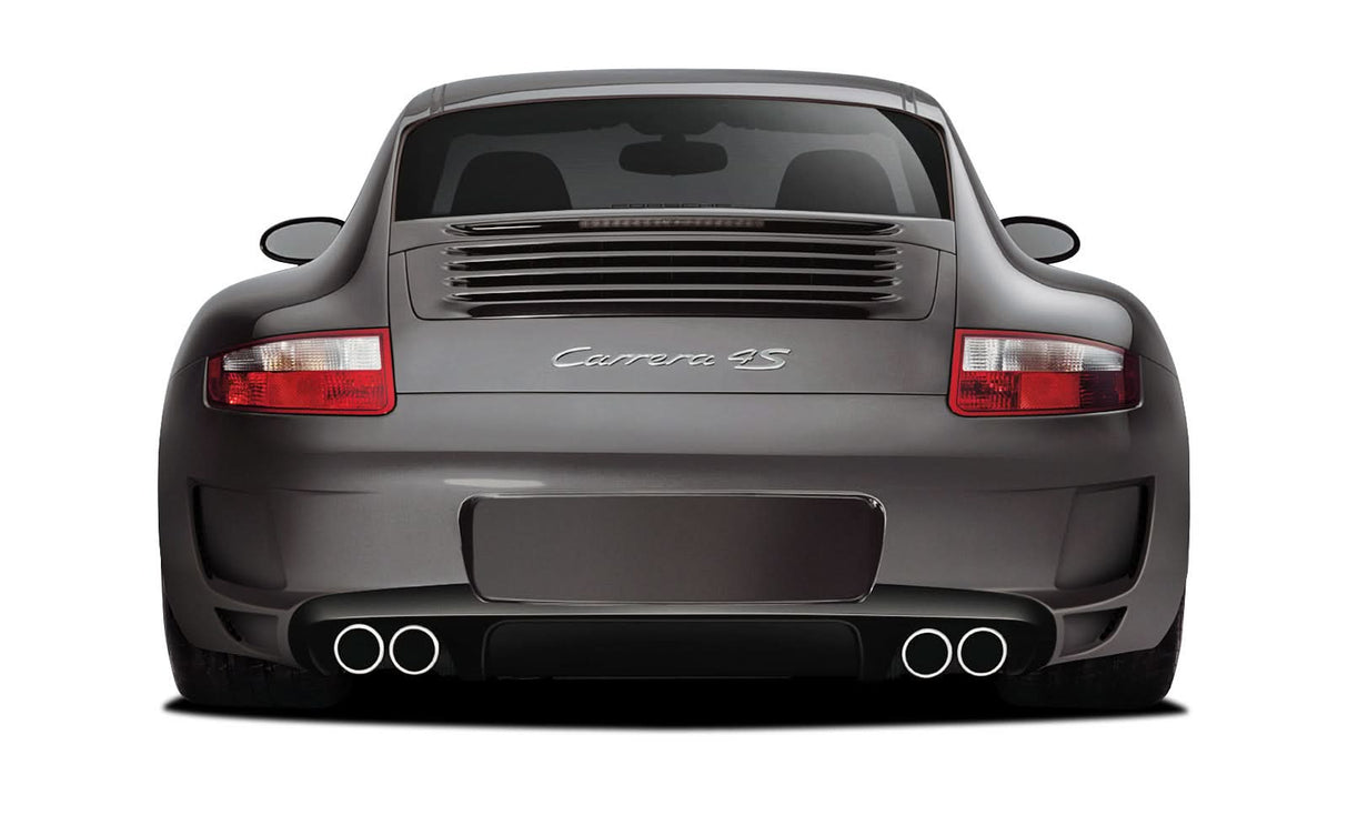 2005-2008 Porsche 911 Carrera 997 AF-1 Style Rear Bumper Cover - FRP