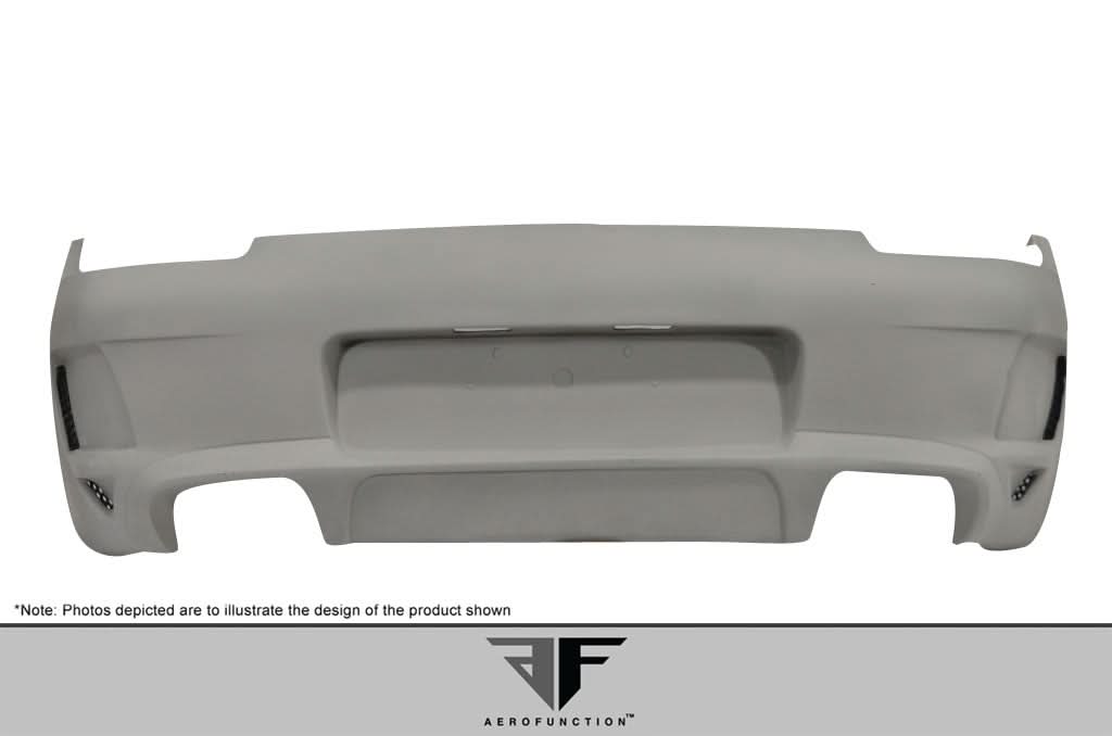 2005-2008 Porsche 911 Carrera 997 AF-1 Style Rear Bumper Cover - FRP