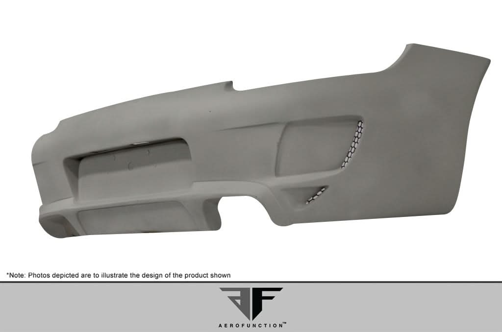 2005-2008 Porsche 911 Carrera 997 AF-1 Style Rear Bumper Cover - FRP