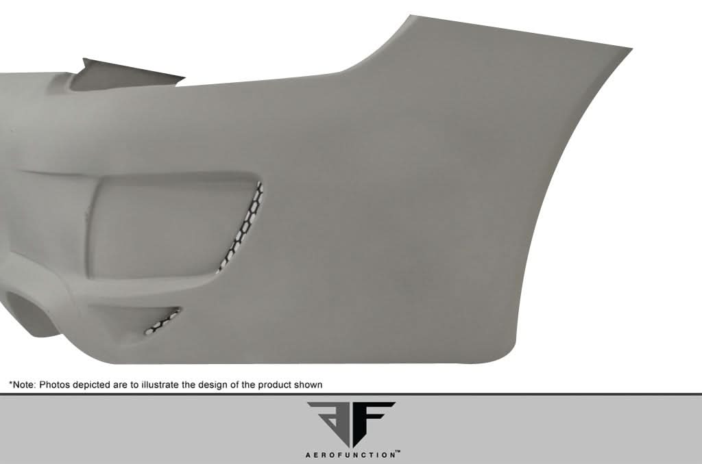 2005-2008 Porsche 911 Carrera 997 AF-1 Style Rear Bumper Cover - FRP