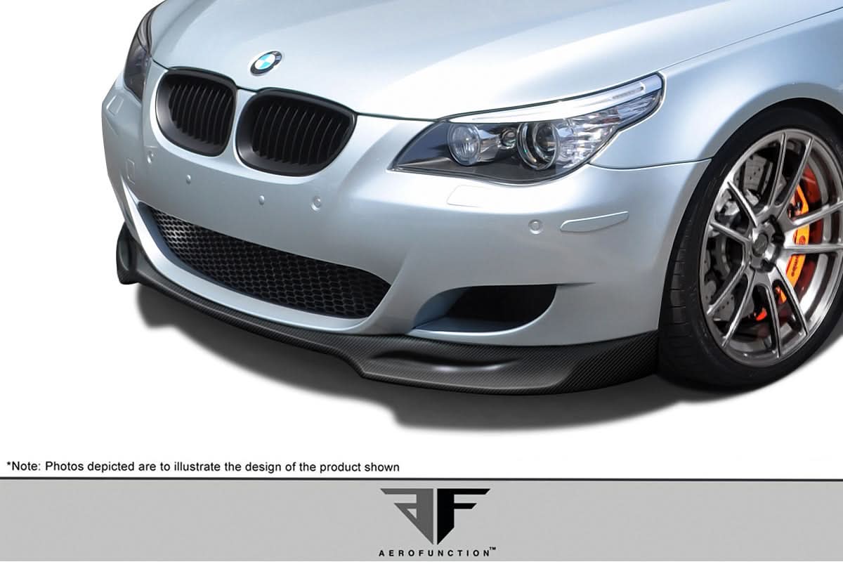 2006-2010 BMW M5 AF-1 Style Front Add-On Spoiler - Carbon Fiber