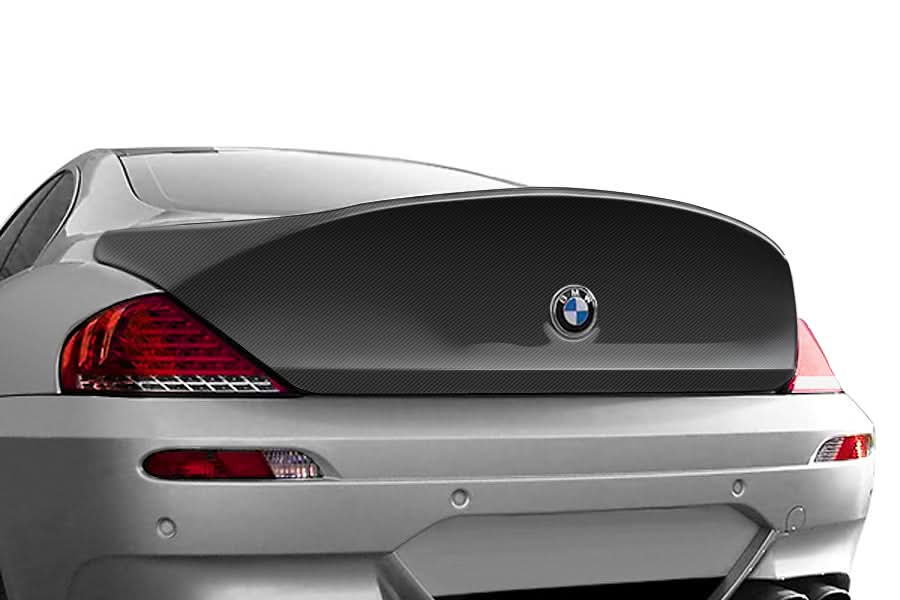 2004-2010 BMW 6 Series E63 AF-2 Style Trunk Lid - Carbon Fiber