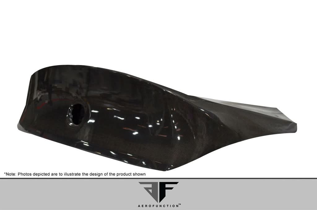 2004-2010 BMW 6 Series E63 AF-2 Style Trunk Lid - Carbon Fiber