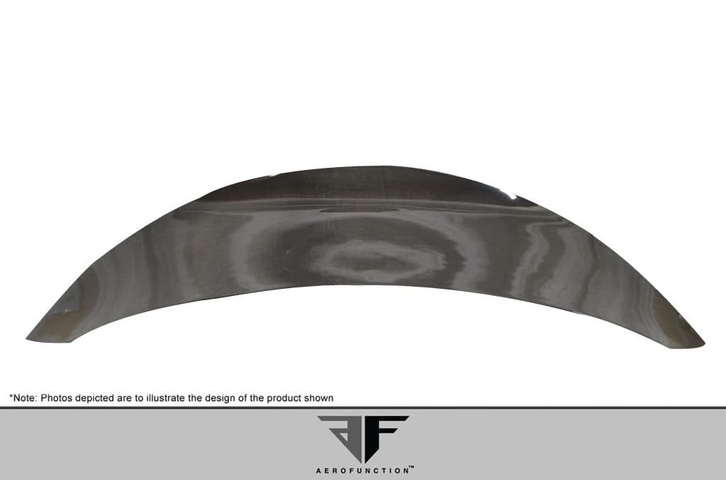2004-2010 BMW 6 Series E63 AF-2 Style Trunk Lid - Carbon Fiber
