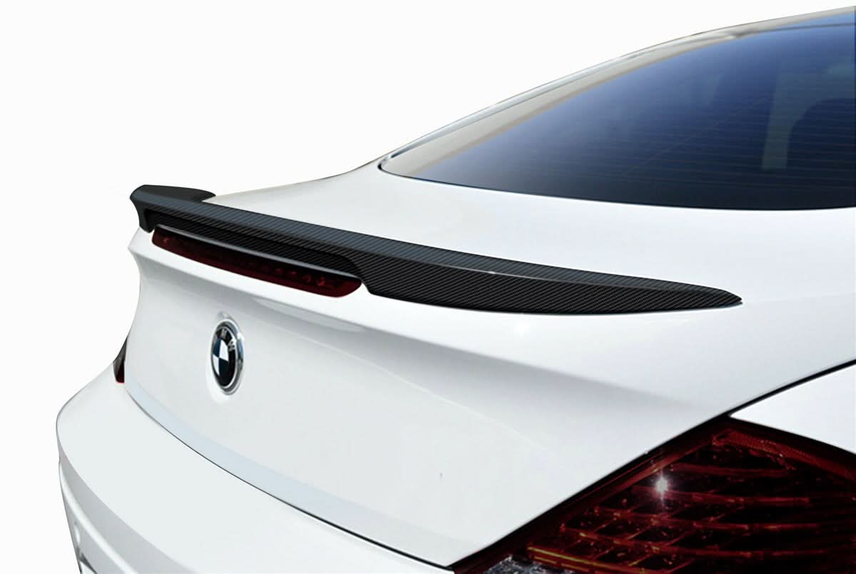 2004-2010 BMW 6 Series E63 AF-1 Style Trunk Spoiler - Carbon Fiber