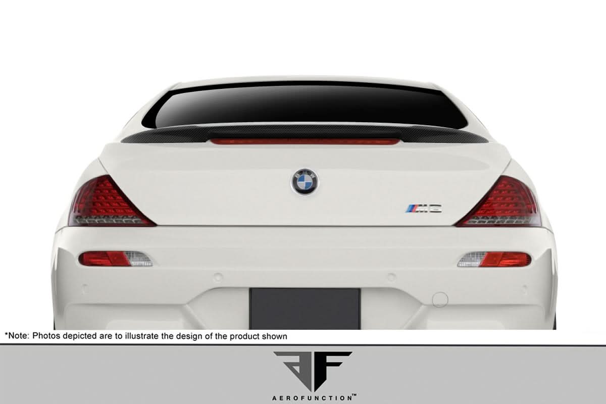 2004-2010 BMW 6 Series E63 AF-1 Style Trunk Spoiler - Carbon Fiber