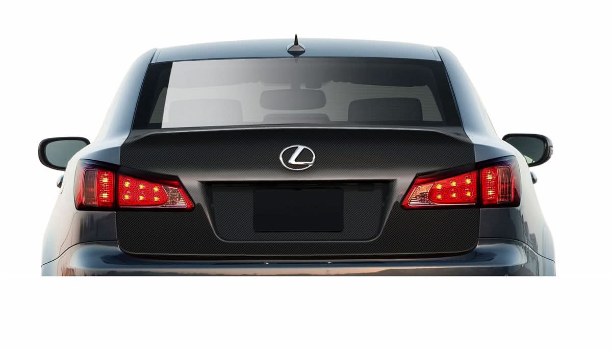 2006-2013 Lexus IS Series AF-1 Style Trunk Lid - Carbon Fiber